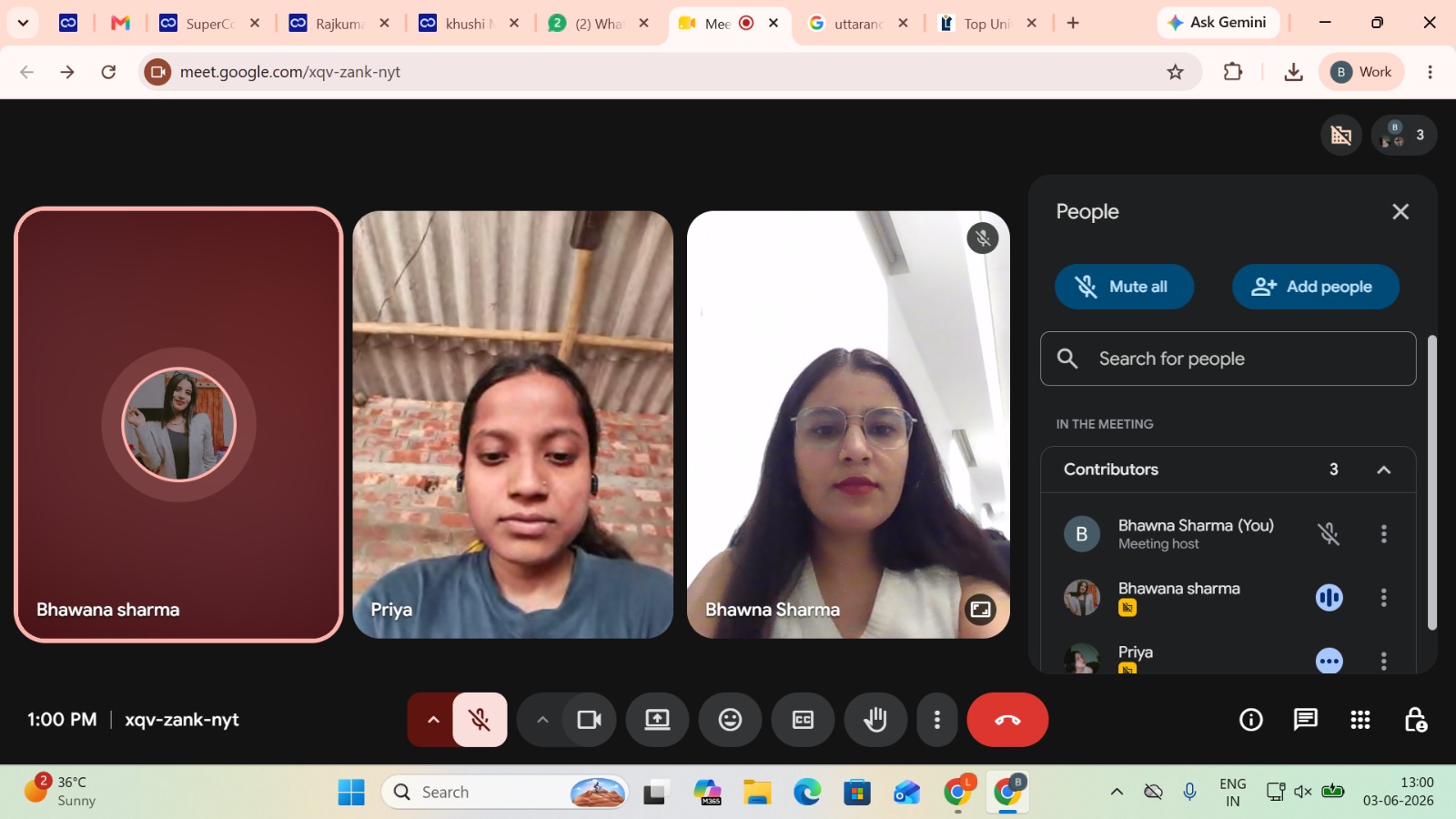 Counseling Session with Priya